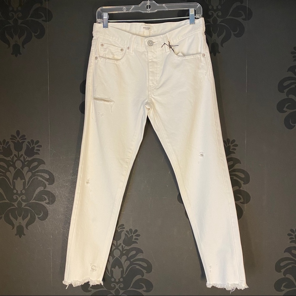 Moussy MV Kelley White Jeans